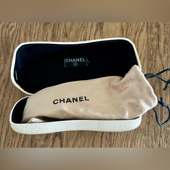 Chanel Sunglasses, Authentic, black frames with logos on and authentic case. - Picture 4 of 16